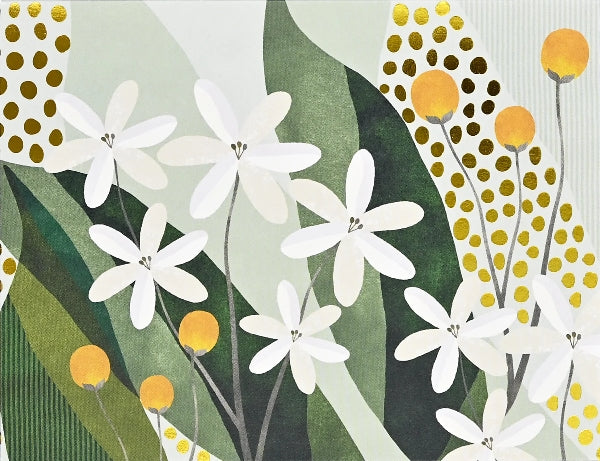 Premium  Floral Thank You Notecards