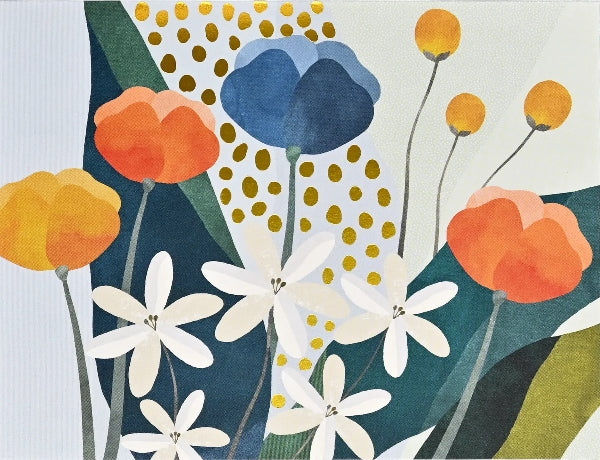 Premium  Floral Thank You Notecards