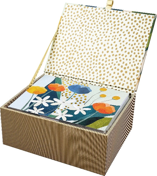 Premium  Floral Thank You Notecards