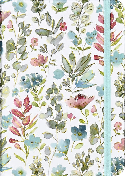 Floral Watercolour Small Journal