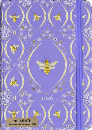 Peter Pauper 2026 16-month Agenda | Florentine Bees