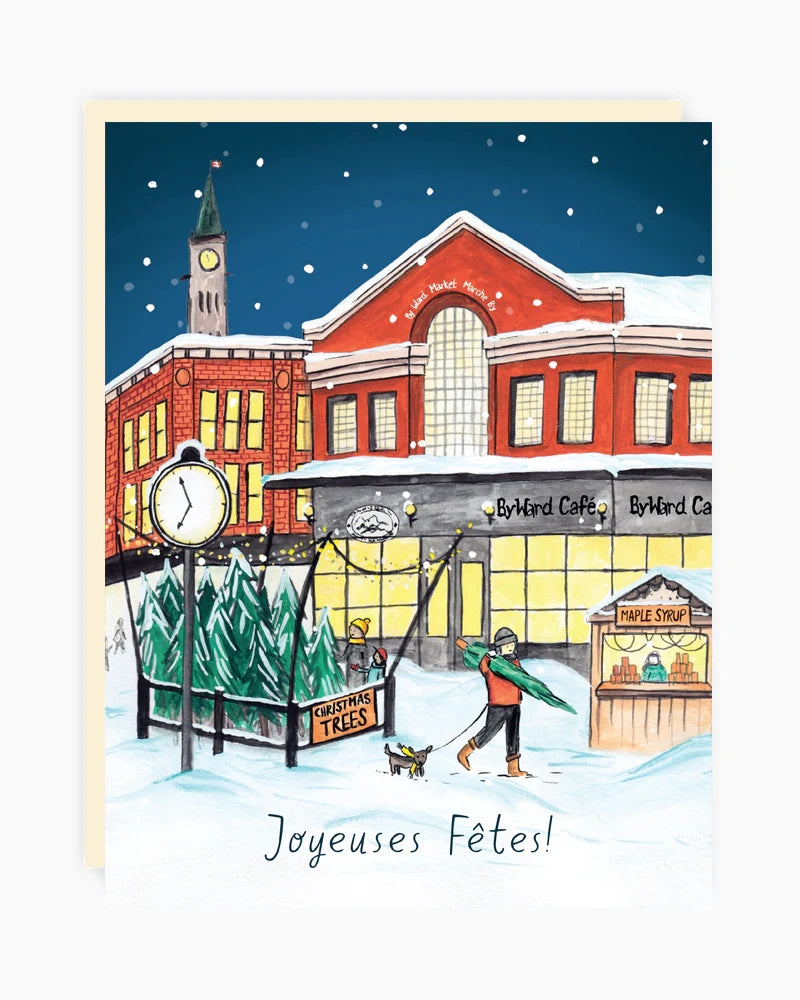 Assorted Boxed French Ottawa Holiday Cards | Set of 8