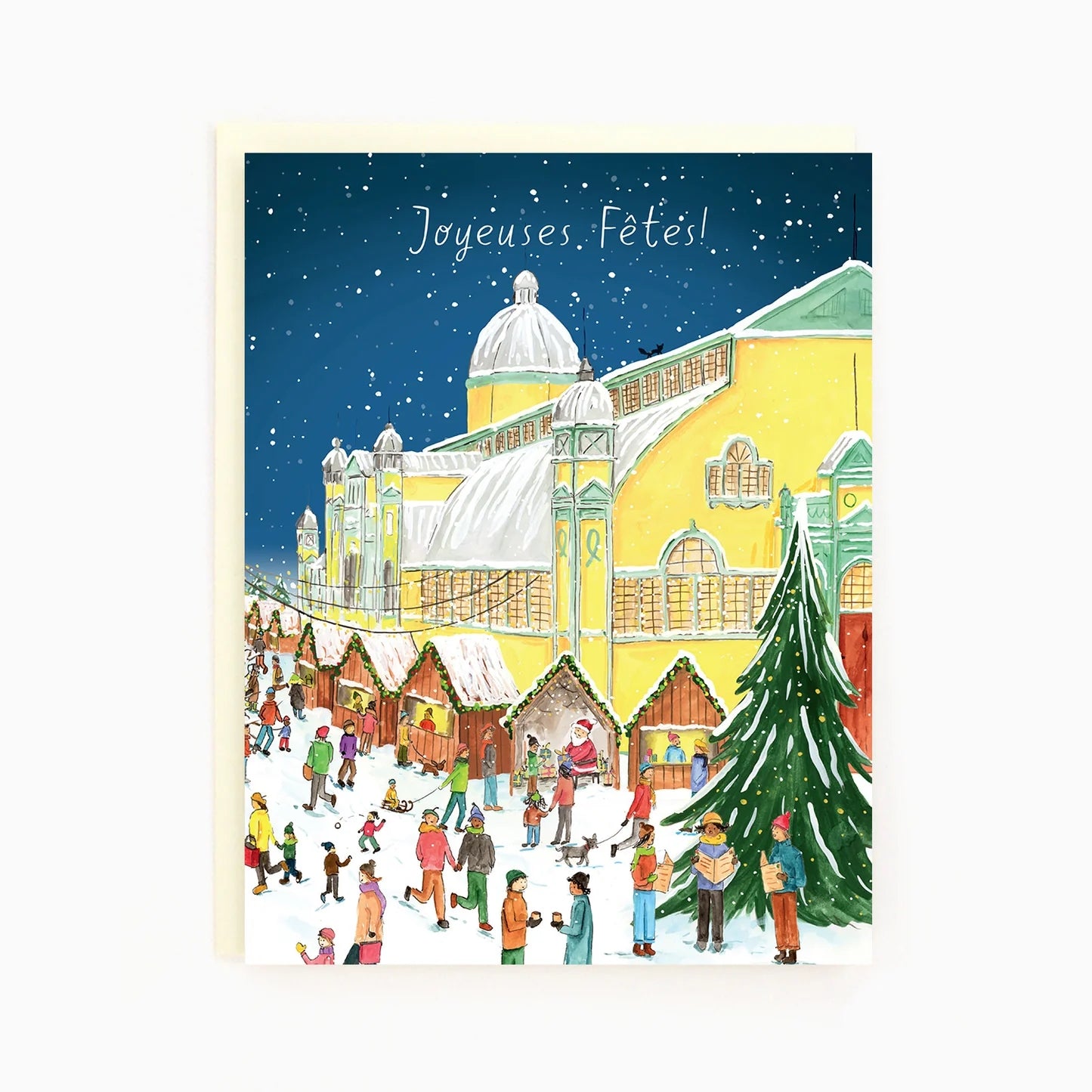 Lansdowne Market French Christmas Card