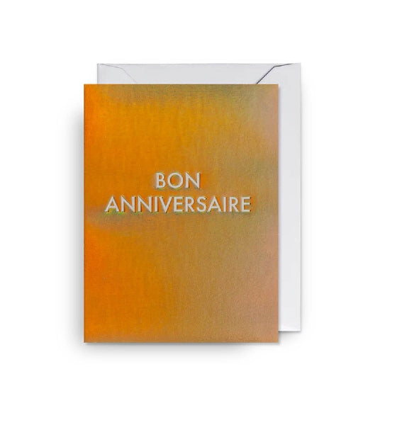 Bon Anniversaire French Birthday Card