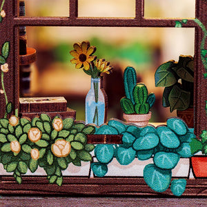 DIY Miniature Book Nook Kit | Green Life Bookshop