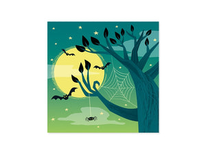 Haunted Tree Halloween Pop Up Card