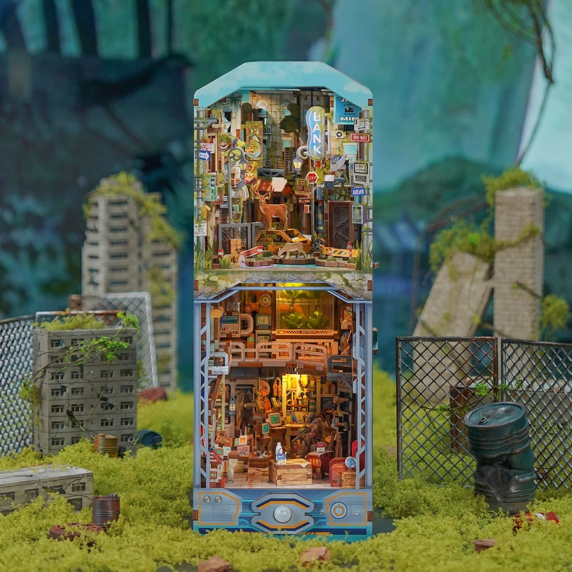 DIY Miniature Book Nook Kit | Haven Zero