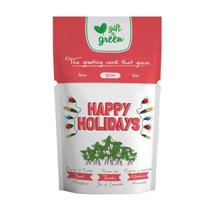Giftagreen Happy Holidays Christmas Grow Card