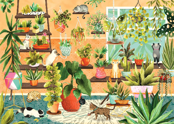 Peter Pauper 1000 Piece Puzzle | House Of Cats