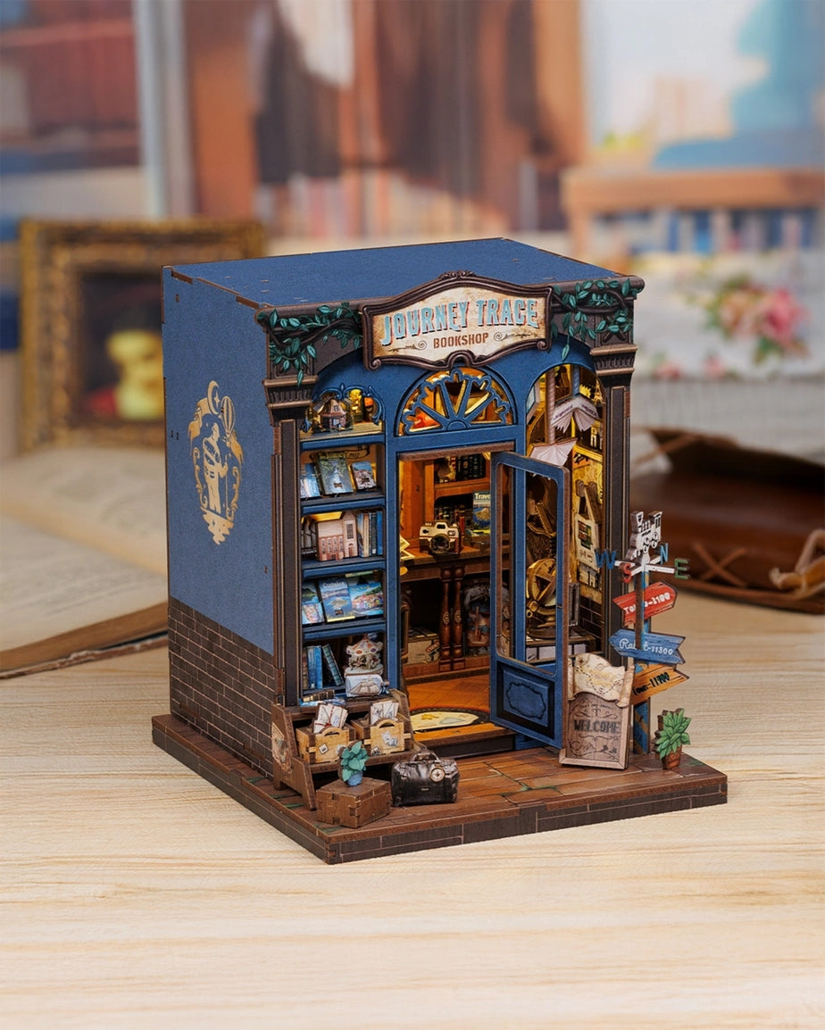 DIY Miniature Book Nook Kit | Journey Trace Bookshop