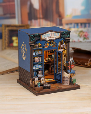 DIY Miniature Book Nook Kit | Journey Trace Bookshop
