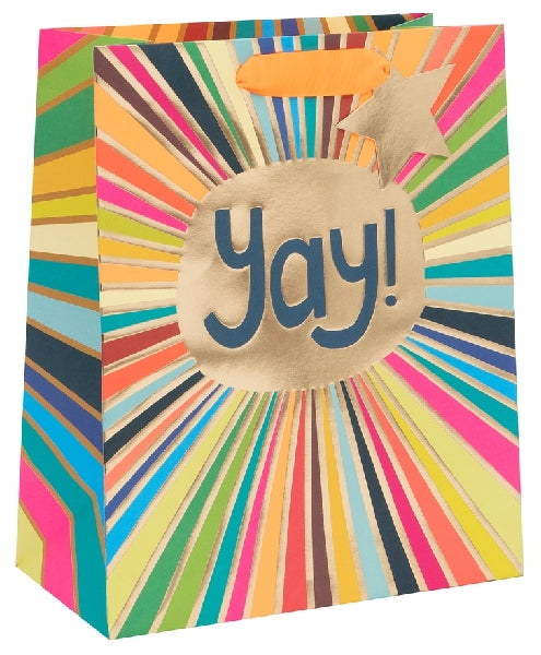 Large Yay Rays Gift Bag