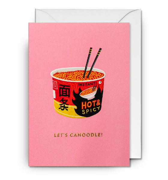 Let'
Let's Canoodle Love Card