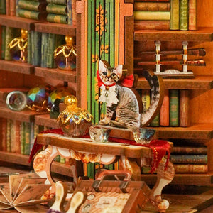 DIY Miniature Book Nook Kit | Magical Library