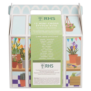 A Year Of Blooms Cross Stitch Kit