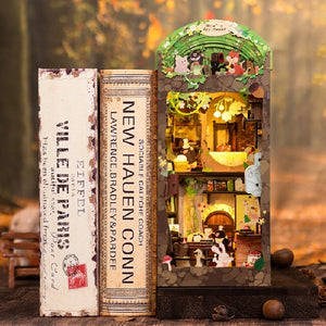 Miniature Diy Kit Book Nook | Mole's Apartment