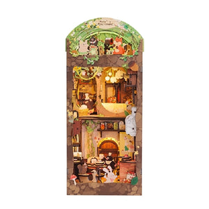 Miniature Diy Kit Book Nook | Mole's Apartment