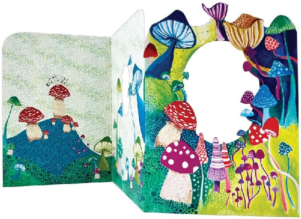 Mushrooms Birthday Card