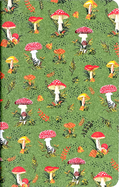 Set of 3 Mushrooms Jotter Notebooks
