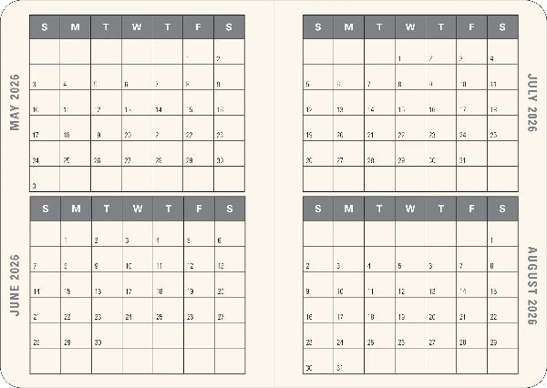 Peter Pauper 2026 16-month Agenda | Mushrooms