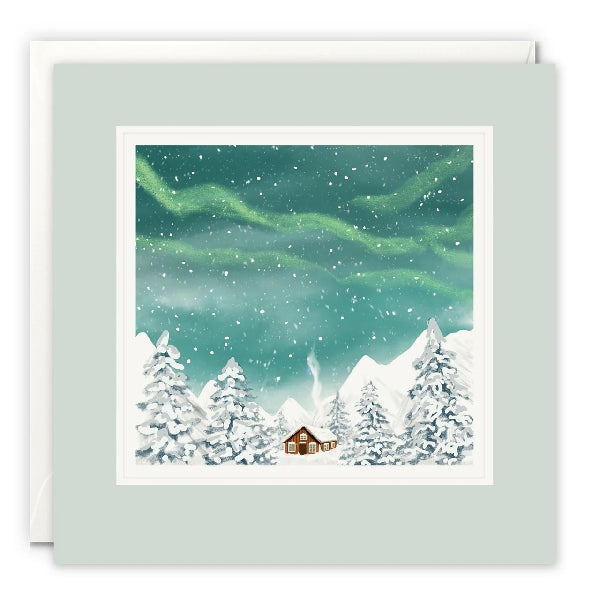 Northern Lights Blank Art Card
