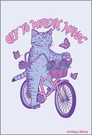 Off To Wreak Havoc Magnet