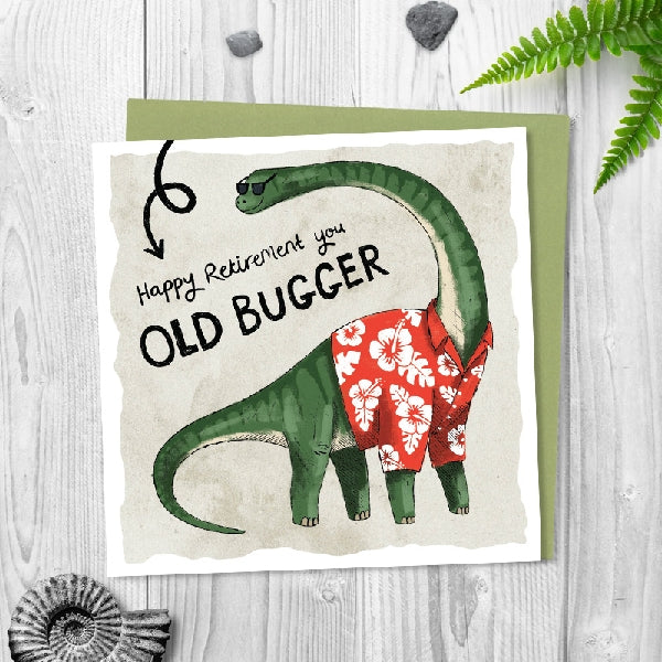 You Old Bugger Retirement Card