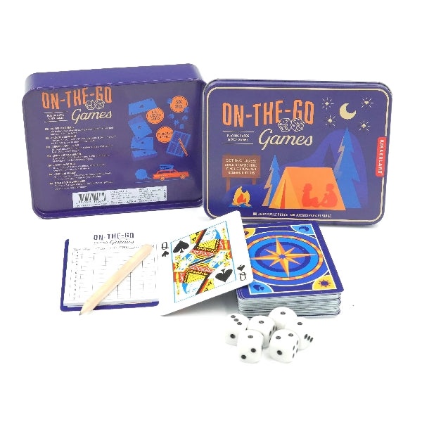 Kikkerland Game Kit | On-The-Go Games