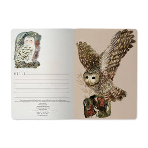 Owls Lined Notebook