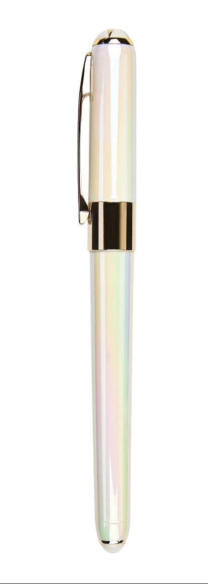 Bruno Visconti Monaco Pearlescent White Ballpoint Pen