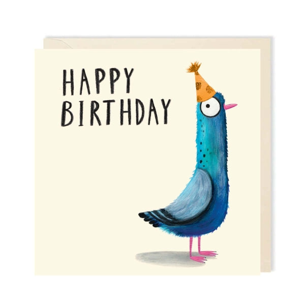Pigeon Birthday Card