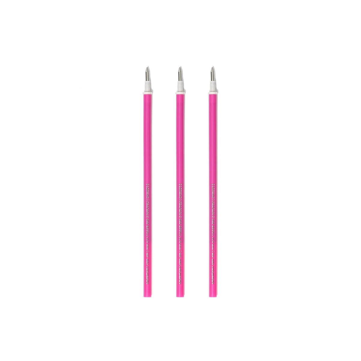 Erasable Pink Gel Pen Refills