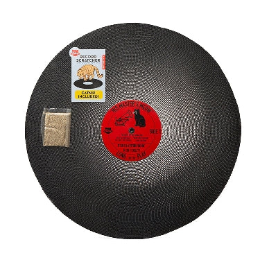 Record Scratcher Cat Scratch Toy