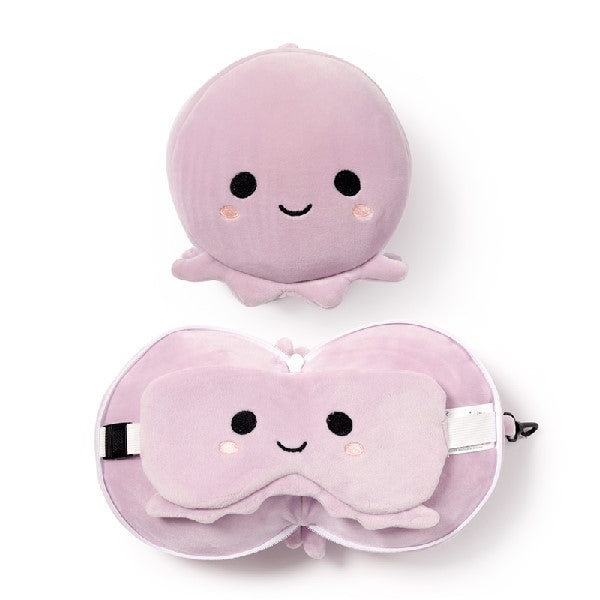 Relaxeazzz Kids & Adult Travel Pillow | Octopus