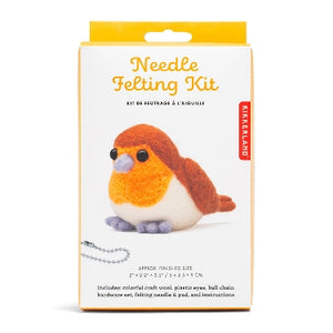 Robin Needle Felting Kit