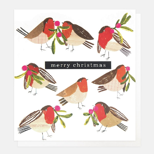 Robins Christmas Card