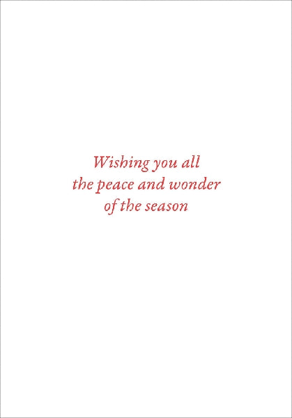 English Robins In Snow Mini Boxed Holiday Cards | Set of 20