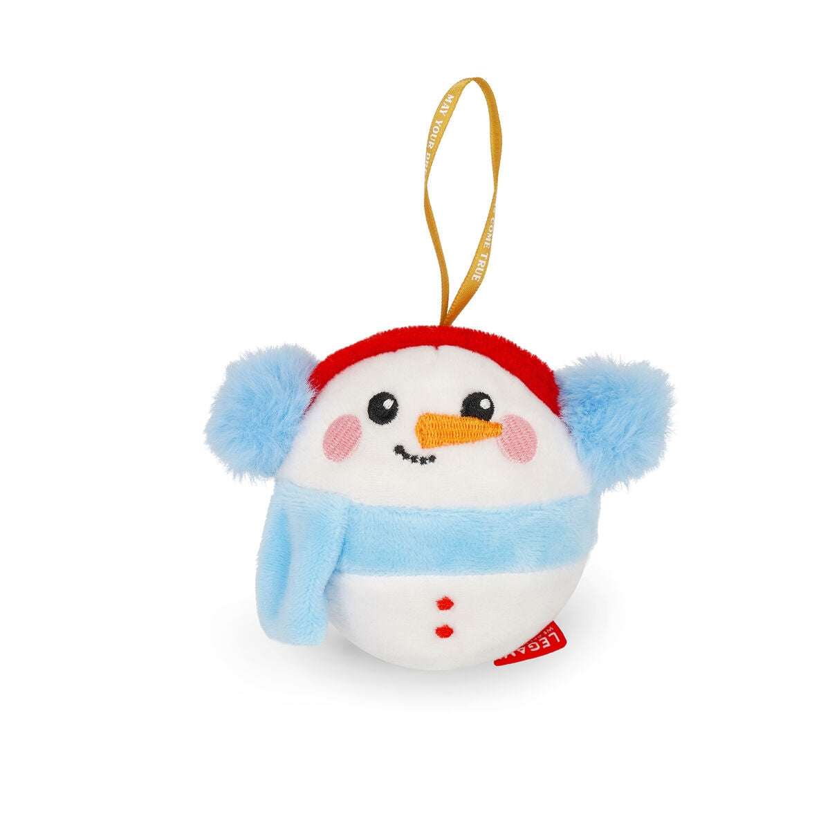 Snowman Plush Ornament