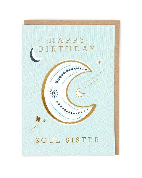 Soul Sister Birthday Card