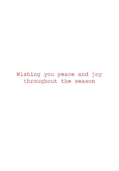 Tidings of Peace and Joy Boxed Christmas Cards