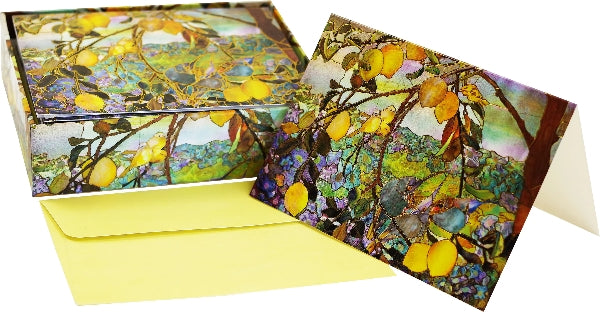 Tiffany Lemon Tree Blank Notecards
