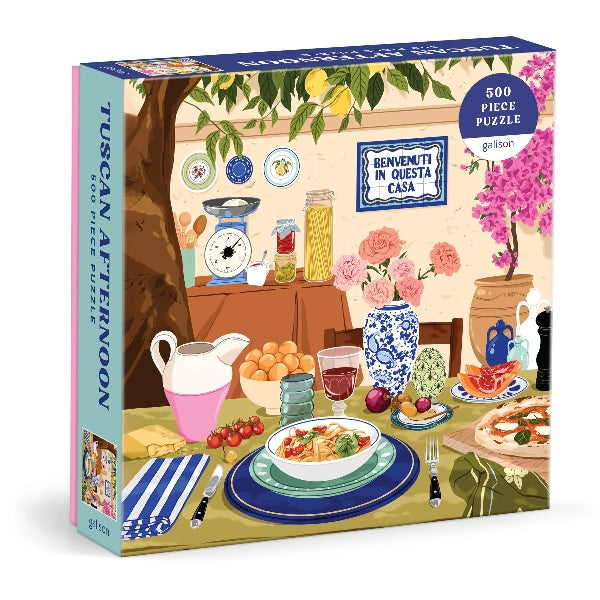 Galison 500 Piece Puzzle | Tuscan Afternoon