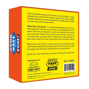 What Have You Done? Game