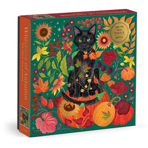 Galison 500 Piece Puzzle | Whiskers Of Autumn