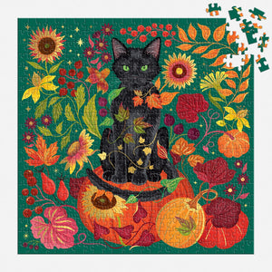 Galison 500 Piece Puzzle | Whiskers Of Autumn