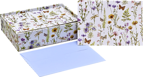 Wildflower Garden Blank Notecards