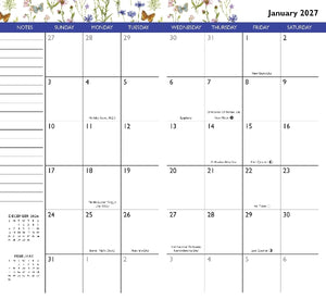 Peter Pauper 2026-27 2-Year Pocket Planner | Wildflower Garden
