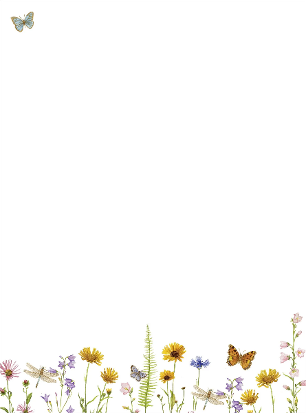 Wildflower Garden Stationery Kit