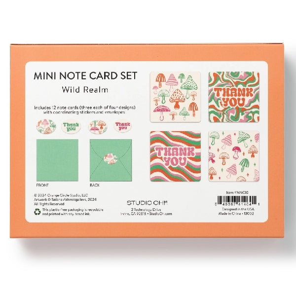 Wild Realm Mini Notecard Set