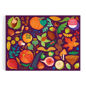 Galison 1000 Piece Puzzle | World Of Fall Flora